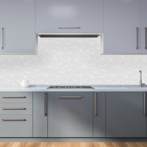 Fracture Oyster - Canadian-made peel and stick wallpaper for living room and bedroom walls