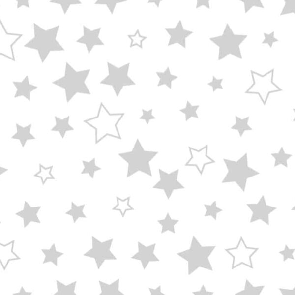 Grey Stars Wallpaper - This charming grey stars wallpaper brings a whimsical touch to any child's space with its mix of