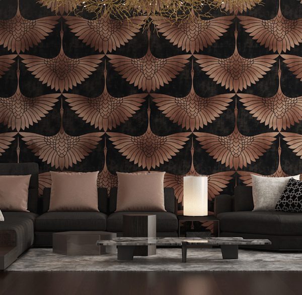 Statement Collection reddish iconic eagle pattern wallpaper and wall murals shop in South Africa. Wallpaper and wall mural online store with a huge range for sale.