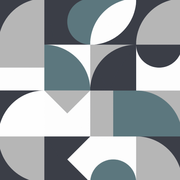 Geometric pattern of white, grey, black and amazon green wallpaper and wall murals shop in South Africa. Wallpaper and wall mural online store with a huge range for sale.