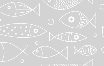 Minimalistic sketched fish wallpaper and wall murals shop in South Africa. Wallpaper and wall mural online store with a huge range for sale.