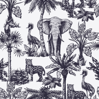 Africa black & white wallpaper and wall murals shop in South Africa. Wallpaper and wall mural online store with a huge range for sale.