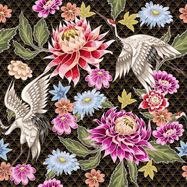 Stork Blossoms Wallpaper