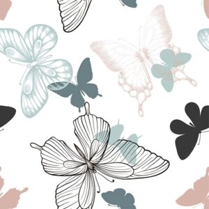 Butterflaps Wallpaper