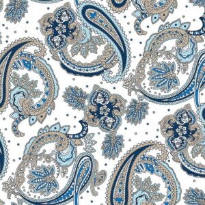 Prickle Paisley Wallpaper