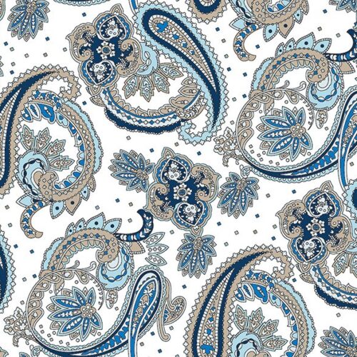 Prickle Paisley Wallpaper