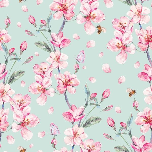 Spearmint Dior Wallpaper