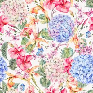 Cheerful Hydrangea Wallpaper