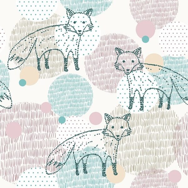 Fleeting Foxes Wallpaper