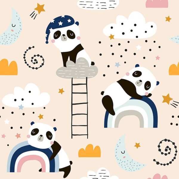 Panda Parade Wallpaper
