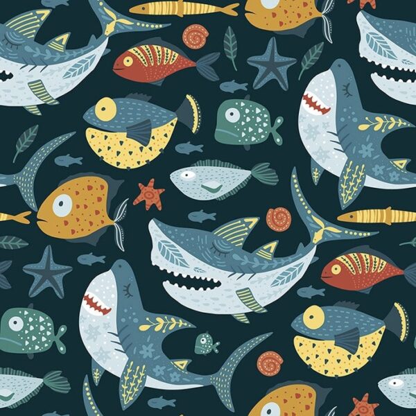 Sharky Sharks Wallpaper
