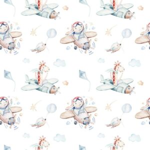 Propellers Wallpaper - This charming Propellers Wallpaper brings whimsical adventure to any child's space with its