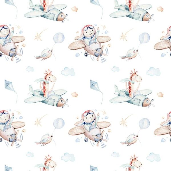 Propellers Wallpaper - This charming Propellers Wallpaper brings whimsical adventure to any child's space with its