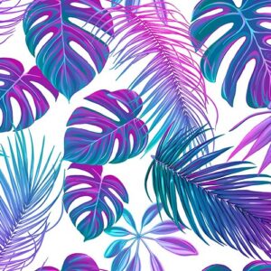 Synthwave Jungle Light Wallpaper