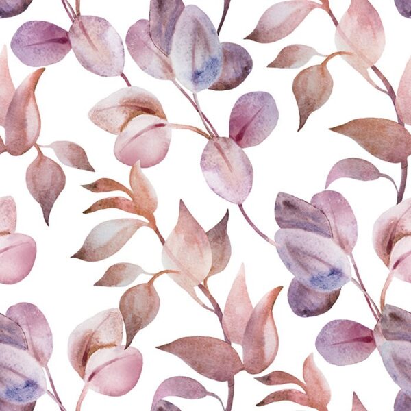 Honduras Wallpaper - Transform your space with this enchanting watercolor botanical design featuring delicate leaves and
