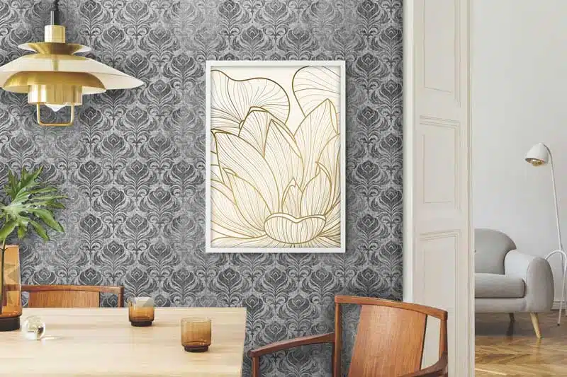 GREY WALLPAPER IS A DECOR MUSTHAVE FOR ANY ROOM, BE IT FOR BEDROOMS