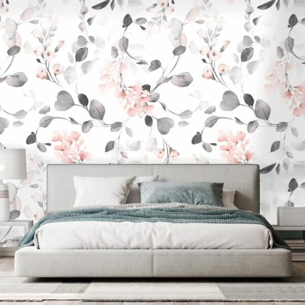 Mural Eucalyptus Grey wallpaper and murals for sale in South Africa. Wallpaper and wall mural online store with a huge range for sale.