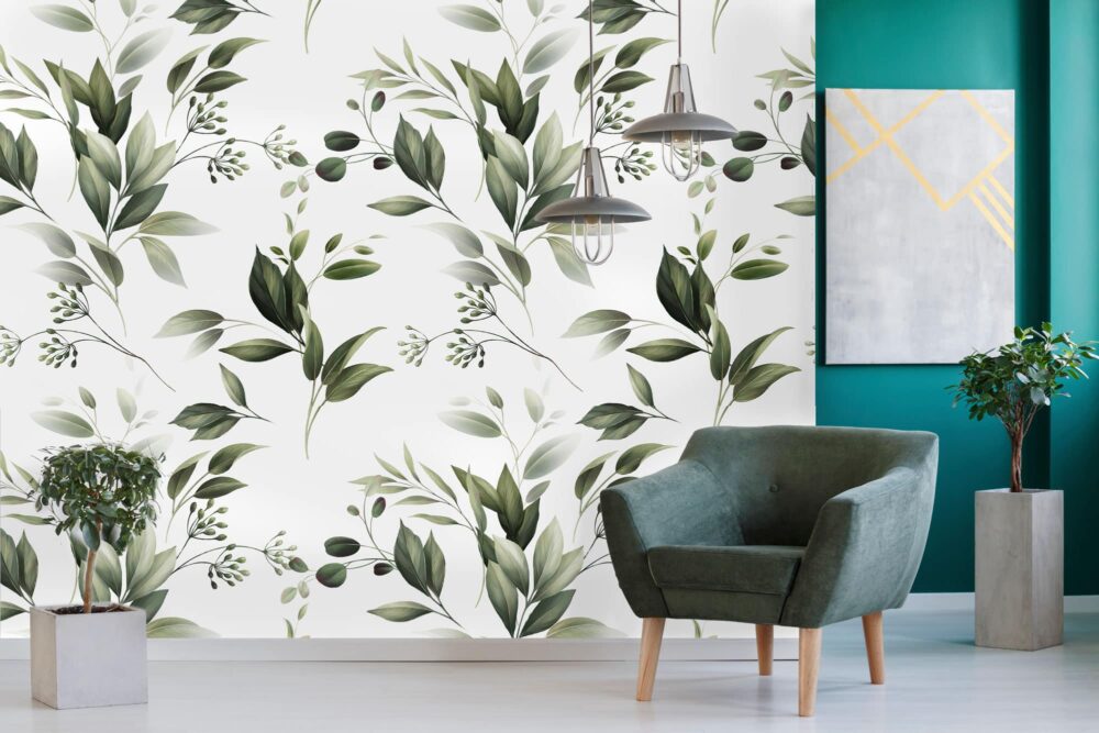 Evergreen Fade si | Peel & Stick Wallpaper Online | Proudly Made in Canada