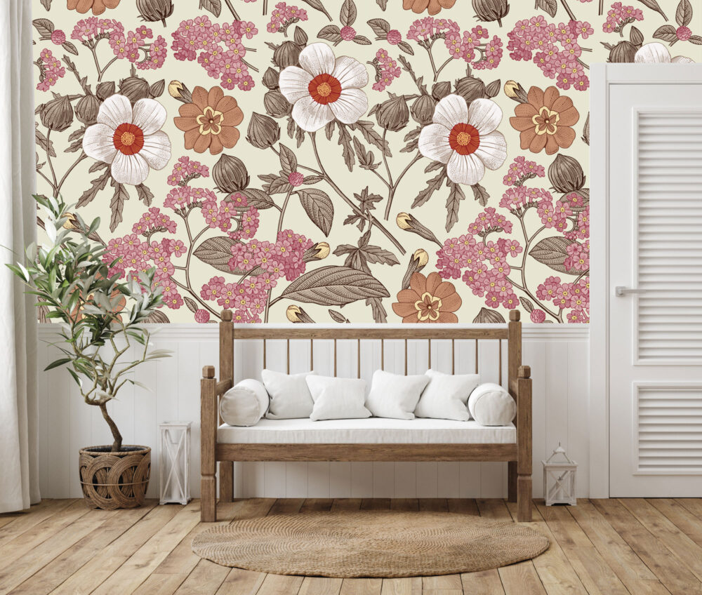 Twining Patch SI | Peel & Stick Wallpaper Online | Proudly Made in Canada