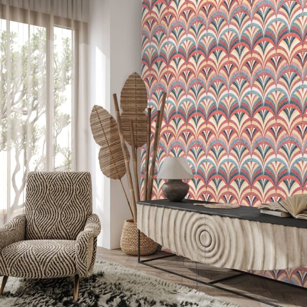 Amatola Weave - Canadian-made peel and stick wallpaper for bathroom and kitchen walls
