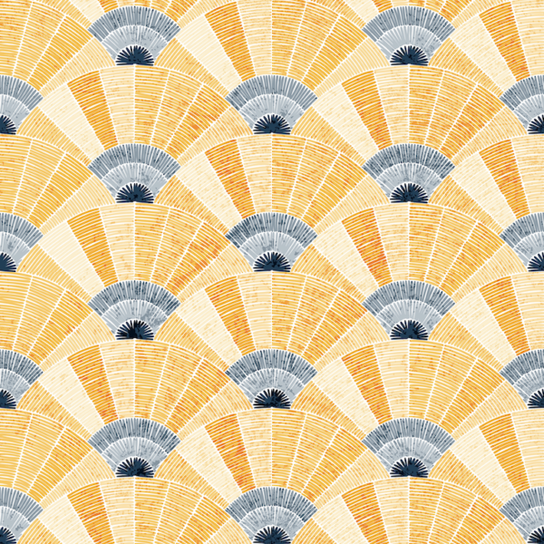 Ilanga Yellow Weave Wallpaper - Ilanga Yellow Weave Wallpaper brings vibrant Art Deco-inspired geometric flair to any space