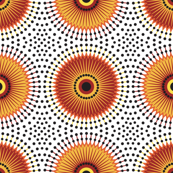 Kinshasa Wallpaper - Kinshasa Wallpaper brings vibrant African-inspired geometric energy to any space with its striking