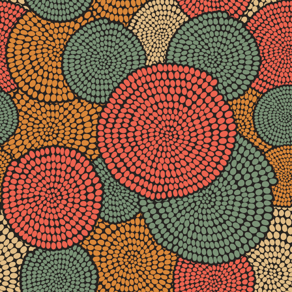 Kampala Wallpaper - Kampala Wallpaper brings vibrant African-inspired geometric energy to any space with its mesmerizing