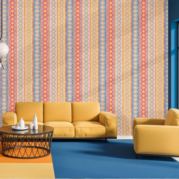 Umdanso Weave - Canadian-made peel and stick wallpaper for bathroom and kitchen walls