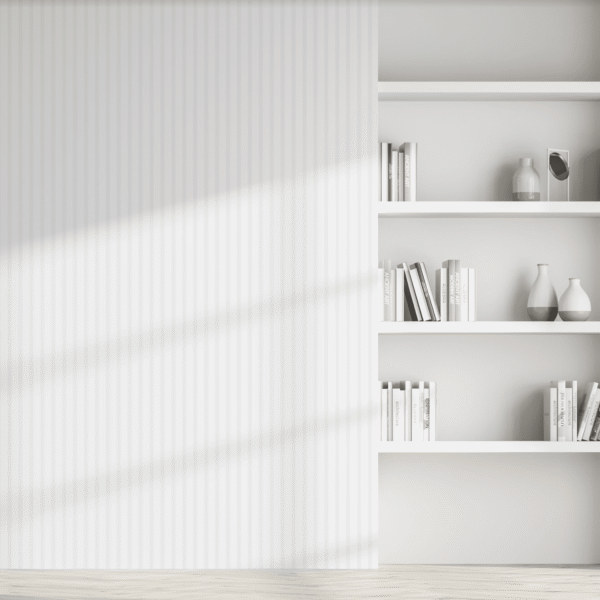 Subtle Stripes Wallpaper - This elegant Subtle Stripes wallpaper features delicate vertical pinstripes in soft grey tones