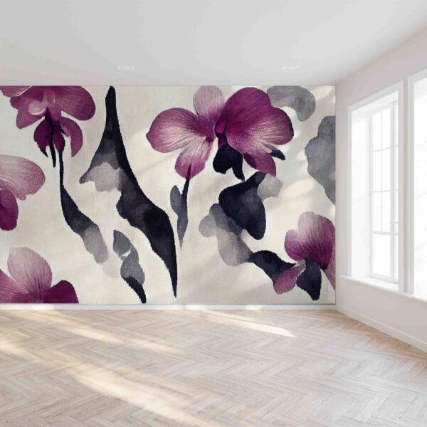Mural Violet Veil