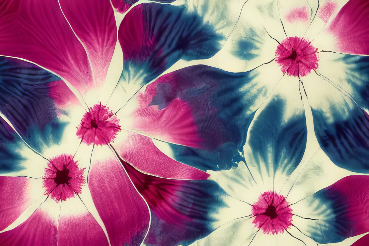 Mural Shibori Petals - Image 2