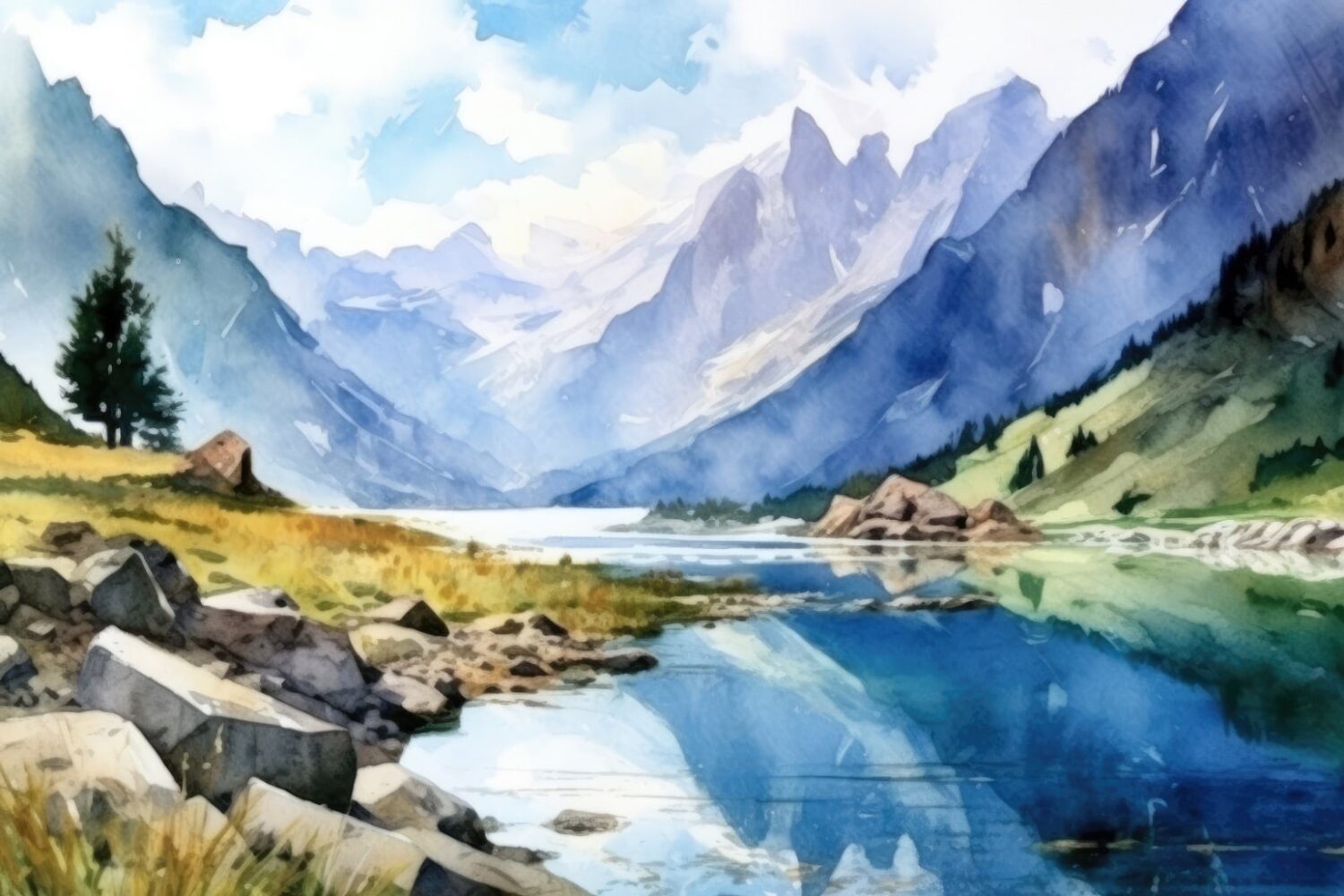 Mural Alpine Serenity - Image 2