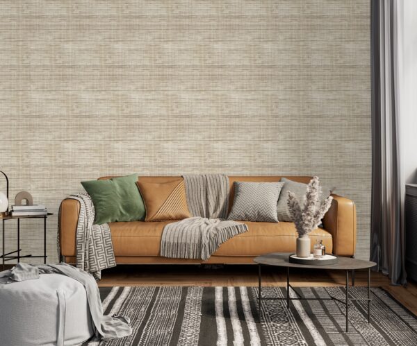 Grasscloth Natural Light Wallpaper design available exclusively from Wallpaper Online Canada