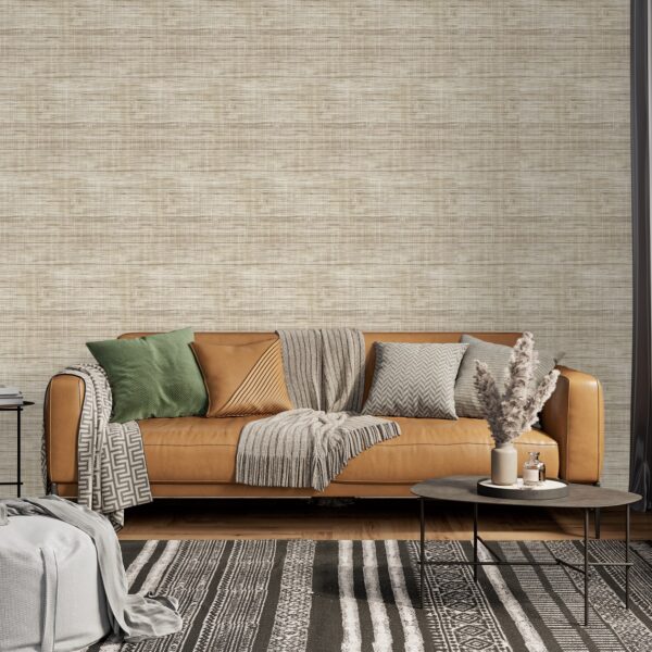 Grasscloth Natural Light Wallpaper design available exclusively from Wallpaper Online Canada