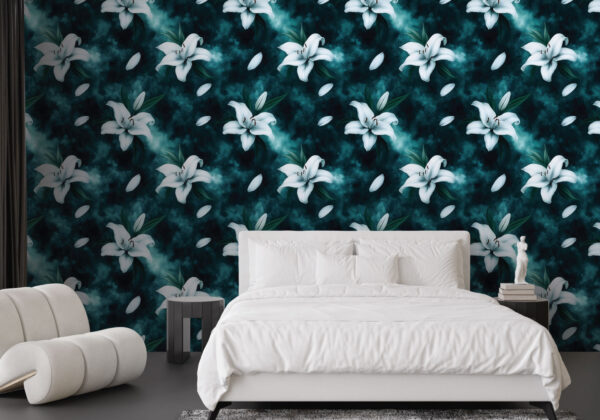 The White Lotus - Lily Bloom Wallpaper