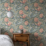 Sage Green Prairie Wallpaper