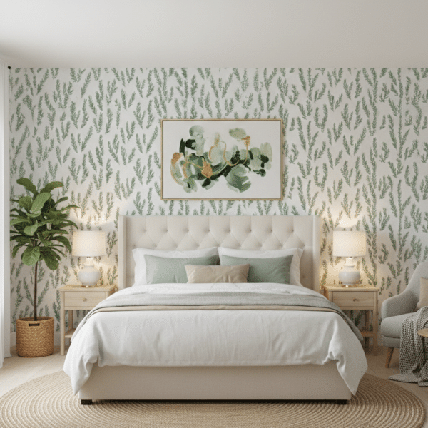 Forest Sprig Wallpaper
