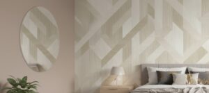 A zoomed in of a Linear Labyrinth Mural