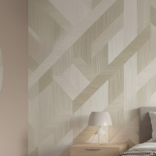 A zoomed in of a Linear Labyrinth Mural