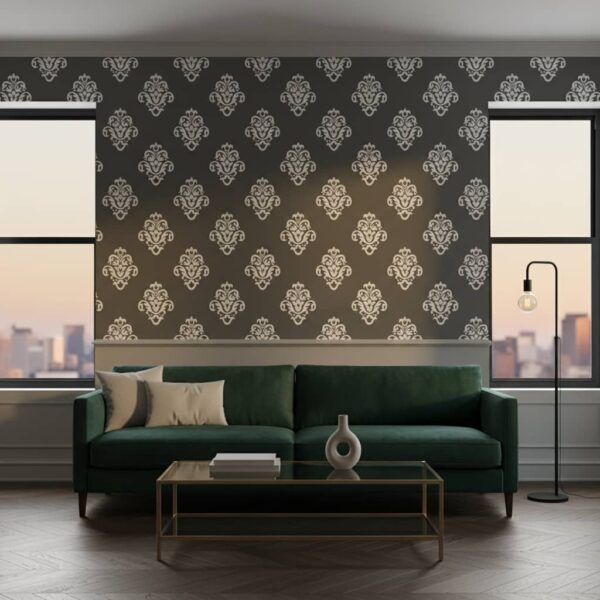 Brigade Line up Wallpaper wallpaper in a NYC Apartment room