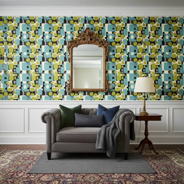 Bub Expressions Wallpaper wallpaper in a Classical / Traditional room