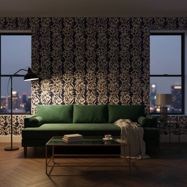 Deep Record Wallpaper wallpaper in a NYC Apartment room