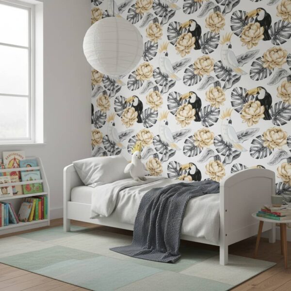 Deliciousa Designer Wallpaper wallpaper in a Children's Room room