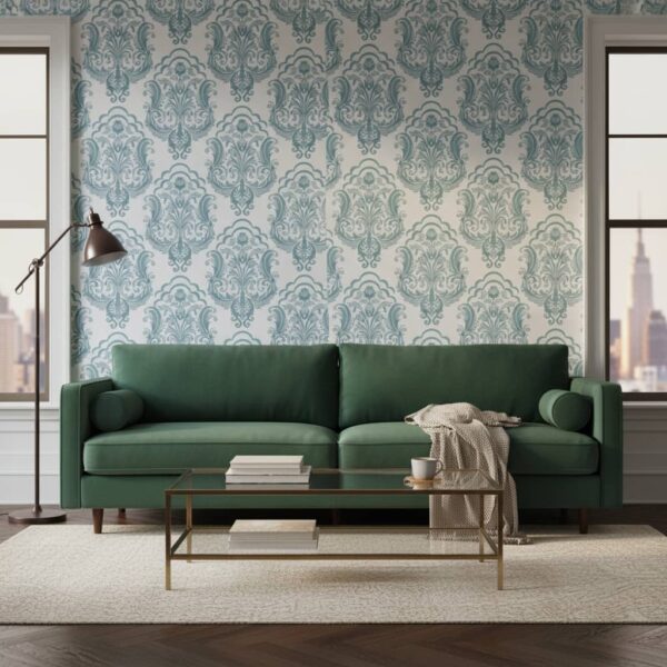 Demask Papal Wallpaper wallpaper in a NYC Apartment room