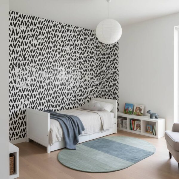 Descending Abot Wallpaper wallpaper in a Children's Room room
