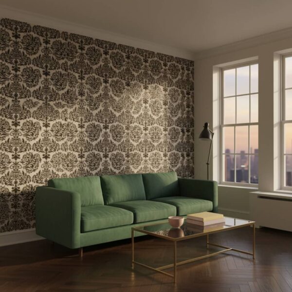 Drop in Doe Wallpaper wallpaper in a NYC Apartment room