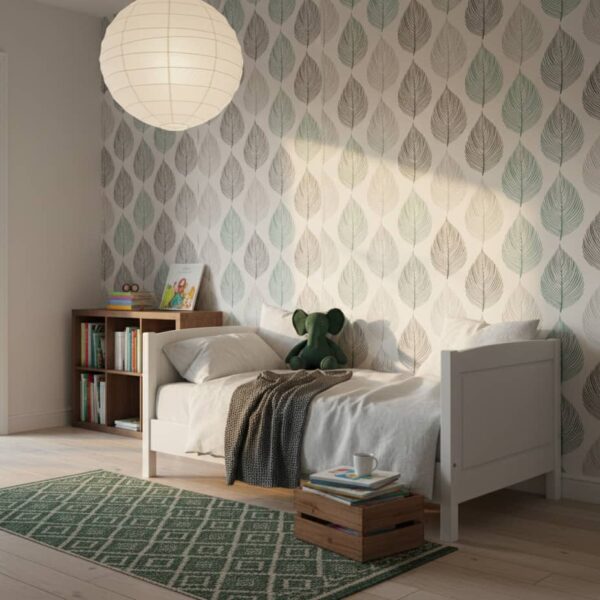 Schrenck Leaf Wallpaper wallpaper in a Children's Room room
