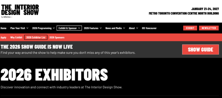 Wallpaper Online Canada in the Media | Peel & Stick Wallpaper Online | Proudly Made in Canada The Interior Design Show 2026 | Peel & Stick Wallpaper Online | Proudly Made in Canada