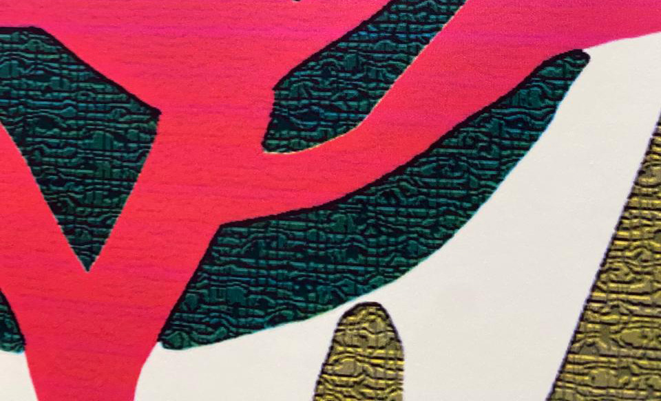A close up view of the Traditional wallpaper material