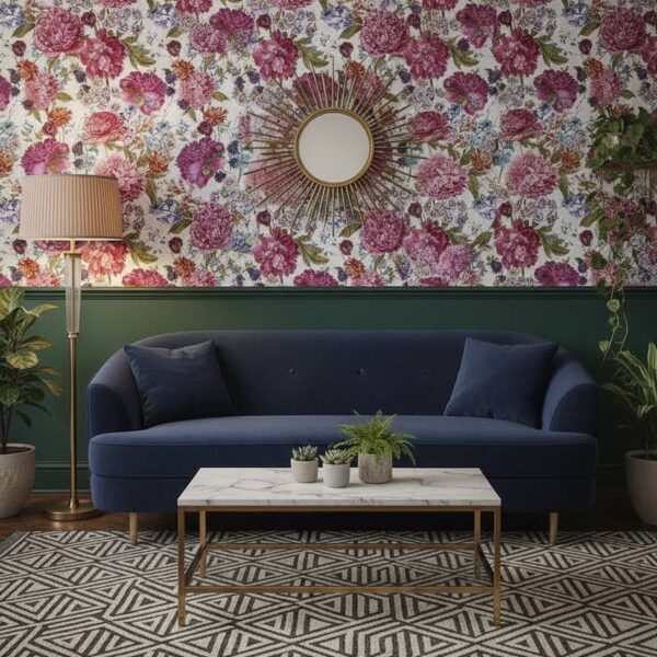 Arizona Wallpaper wallpaper in a Art Deco room